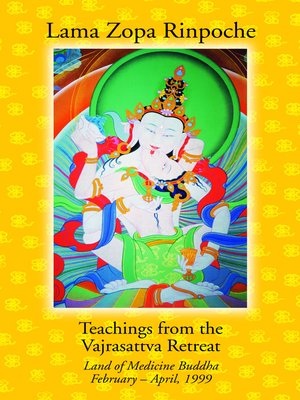 cover image of Teachings from the Vajrasattva Retreat